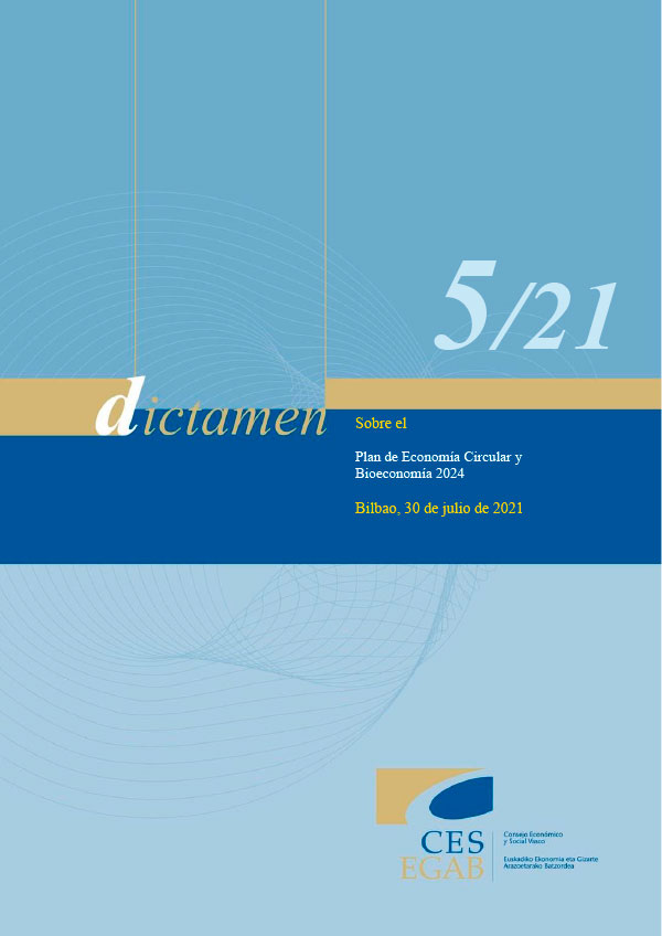 Dictamen 5/21 sobre el Plan de Economía Circular y Bioeconomía 2024