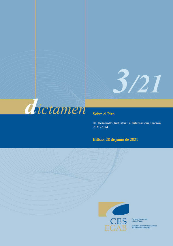 Dictamen 3/21 sobre el Plan de Desarrollo Industrial e Internacionalización 2021-2024