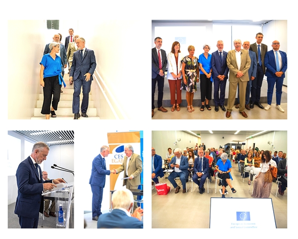 EB-eko Immigrazio- eta Asilo-politikei buruzko jardunaldia egin dute gaur goizean Euskadiko eta Europako Ekonomia eta Gizarte Arazoetarako Batzordeek